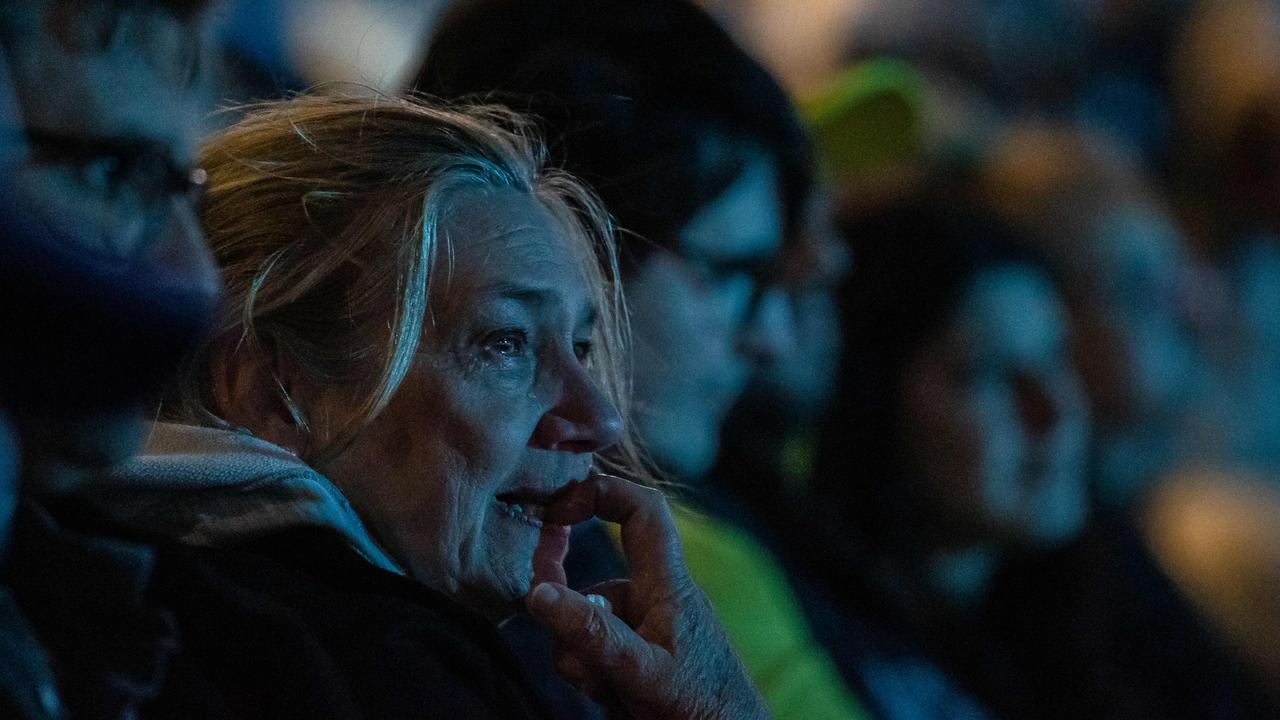 More than 50,000 attended Warne’s memorial service. Picture: Jason Edwards