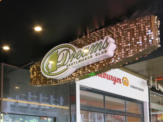 Dreams Gentlemen's Club has been fined for multiple liquor licence breaches. Picture: AAP