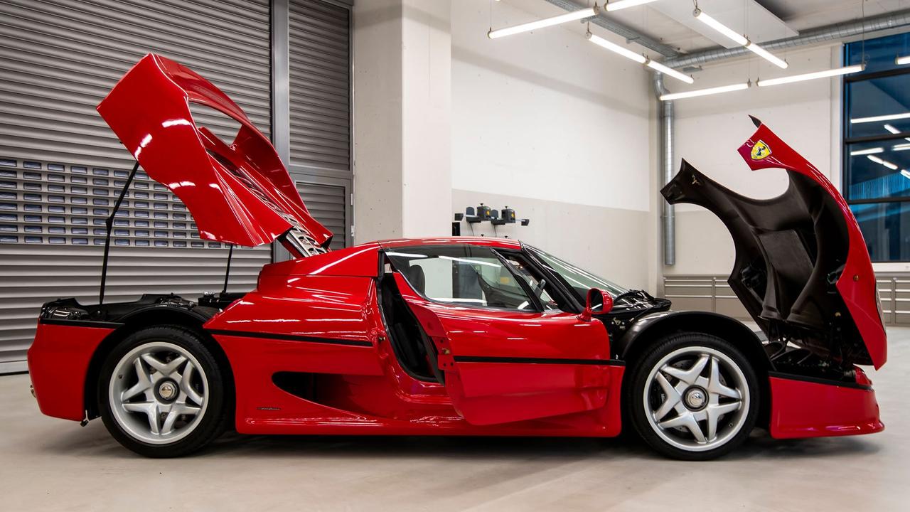 Sebastian Vettel's Ferrari F50.