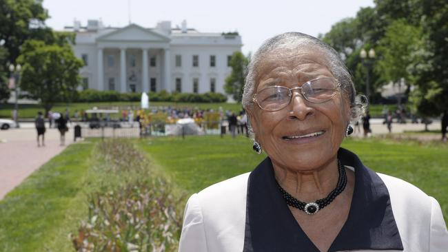 Recy died Thursday, December 28, 2017. She was 97. Picture: Susan Walsh/AP