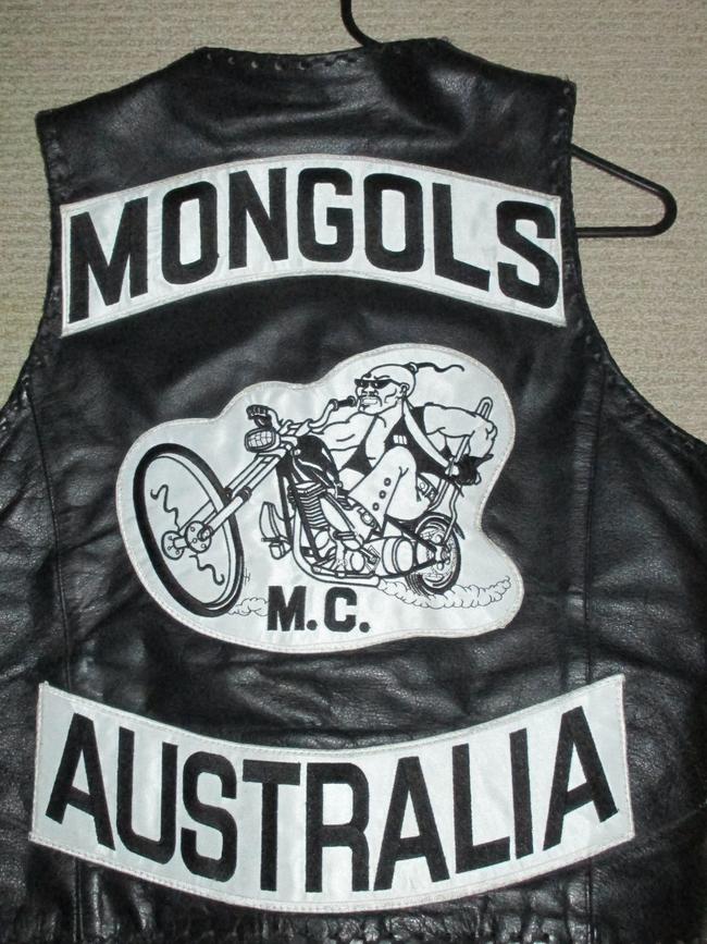 Mongols leather.