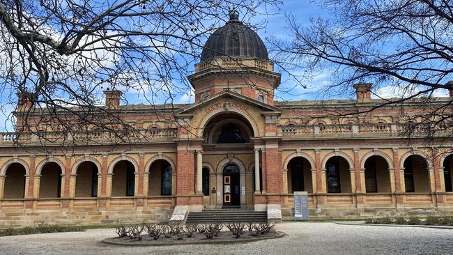 Kazem Elarja appeared at Goulburn District Court via audio visual link for his sentence. Picture: Niki Iliagoueva