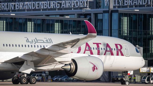 Over the past year, Suzie says she has struggled with anxiety, PTSD, nightmares and flashbacks after being hauled off the Qatar Airways plane in Doha and strip-searched. Picture: AFP