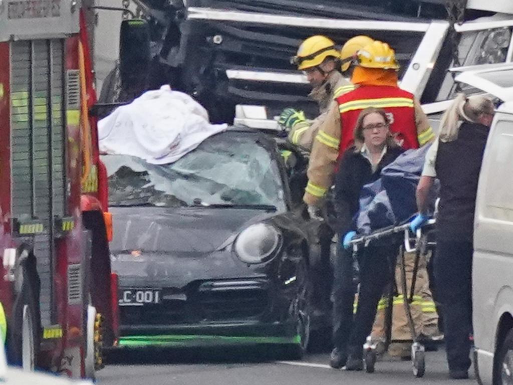 Eastern Freeway Crash Porsche Driver Identified As Richard Pusey News