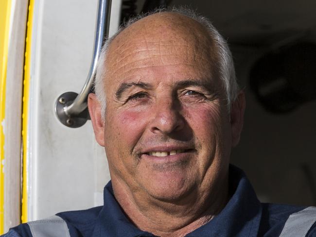 Pride of Australia nominee, Trevor Cracknell, is a veteran rescue helicopter air crew officer (winch) and rescue crew officer (diver), who's performed more than 1000 rescues. Picture: Dylan Robinson