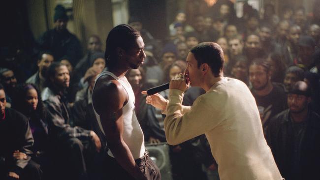 How would Eminem go in a rap battle against Google? Picture: 8 mile