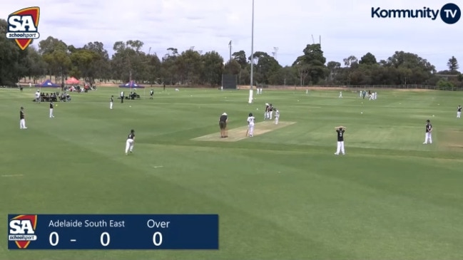 Replay: Adelaide South East v Lower Eyre Peninsula (Div 1 boys) - School Sport SA Sapsasa Cricket Carnival Day 1