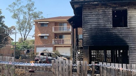 A 46-year-old woman died in Carina after a fire gutted her home. Picture: Supplied