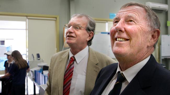 John Singleton with Bill Crews at Exodus foundation, Ashfield