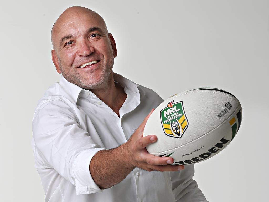 Gorden Tallis has only gone into the sheds as part of his job.