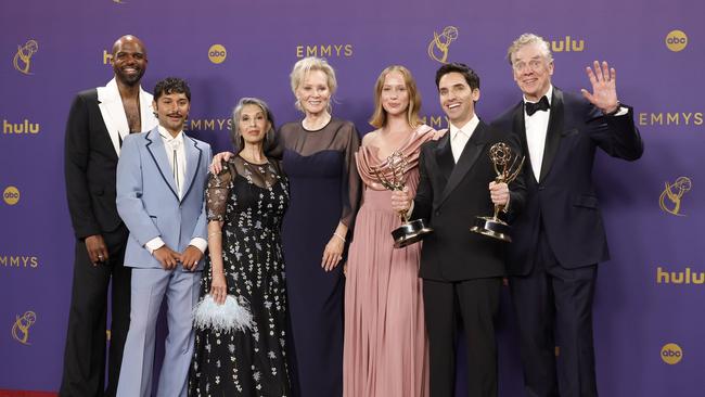 The cast and creators of Hacks, winners of the Outstanding Comedy Series. Picture by Frazer Harrison/Getty Images