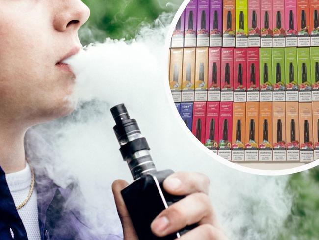 black maket vapes for tiser artwork