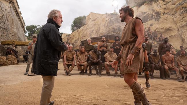 ‘I think there is only one director in the world that can make this work, and it’s Ridley Scott,’ says Paul Mescal. Picture: Aidan Monaghan / Paramount