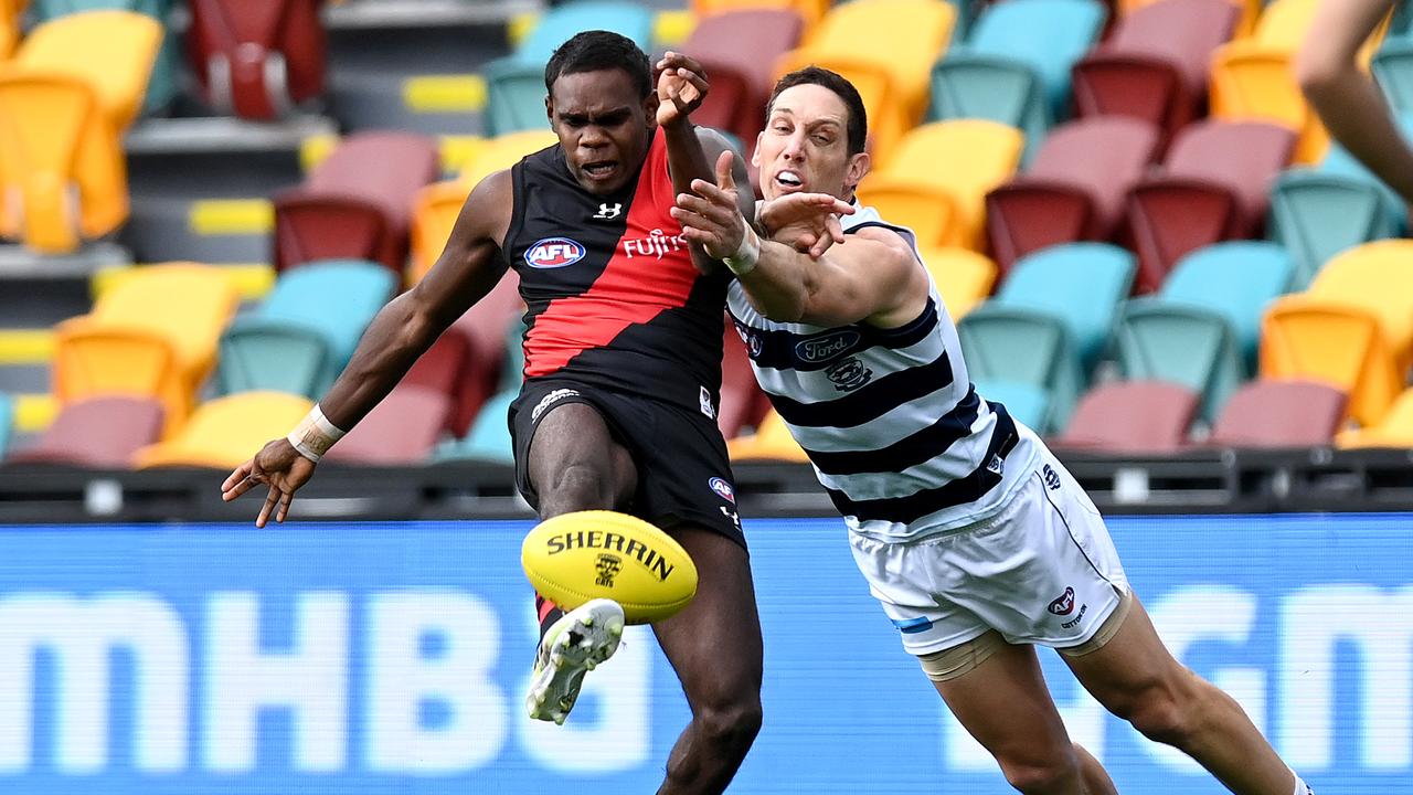 Mosquito has left Essendon to return to his hometown of Halls Creek, Western Australia. (Photo by Bradley Kanaris/Getty Images)