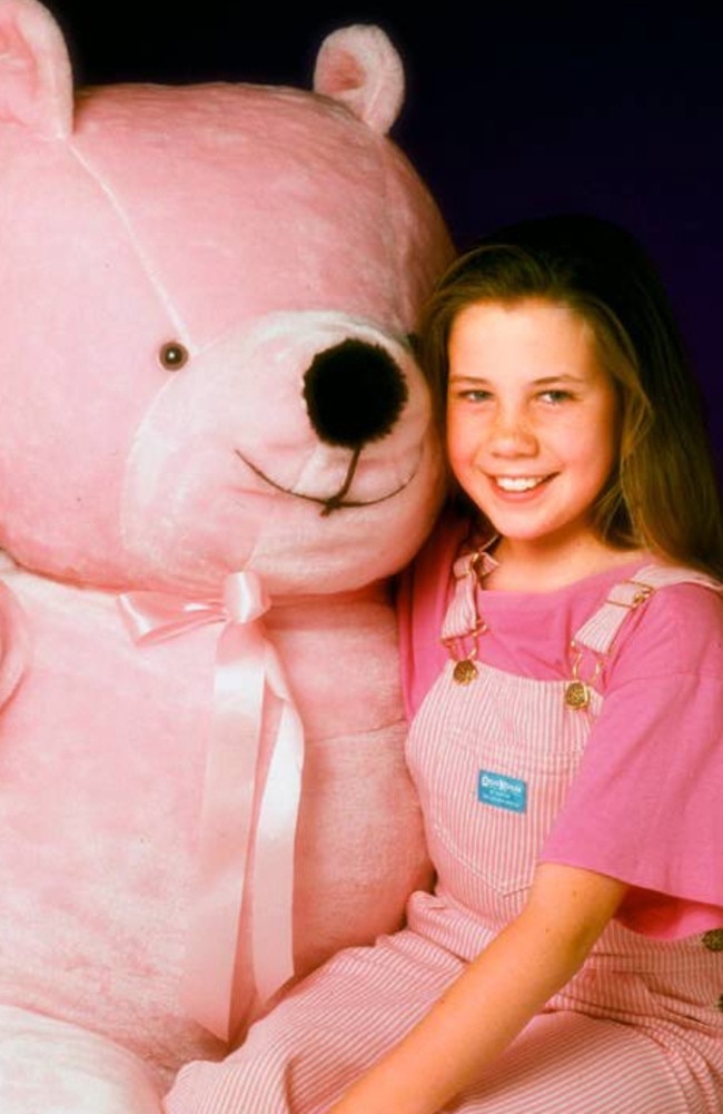 Kate Ritchie was just eight years old when she first appeared on Home And Away. Picture: Supplied.