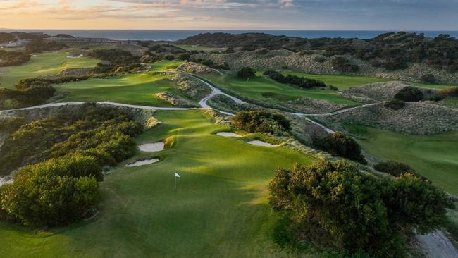 Mr Auerbach alleges in the documents Seven covered the cost of a round at Barnbougle Golf course in Tasmania Picture: Instagram @barnbougle