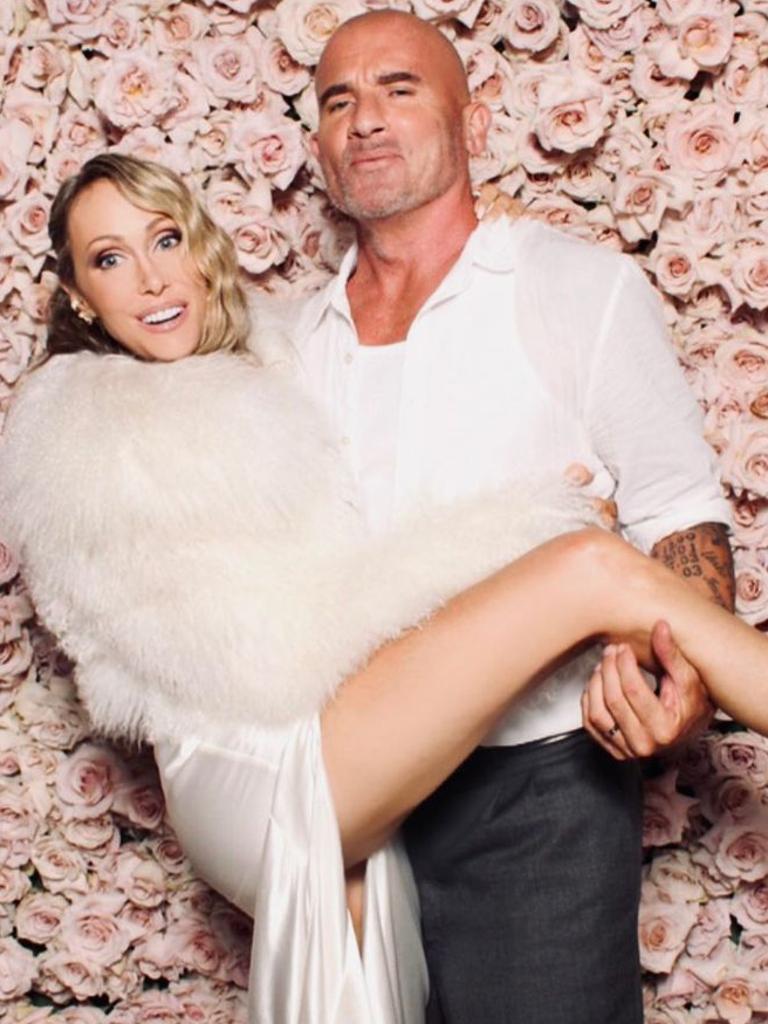 Tish Cyrus wed Aussie actor Dominic Purcell in August 2023.