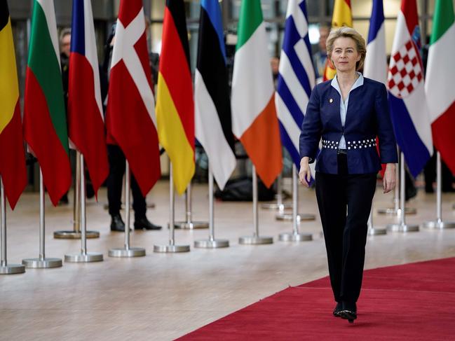 European Commission President Ursula von der Leyen. Picture: AFP