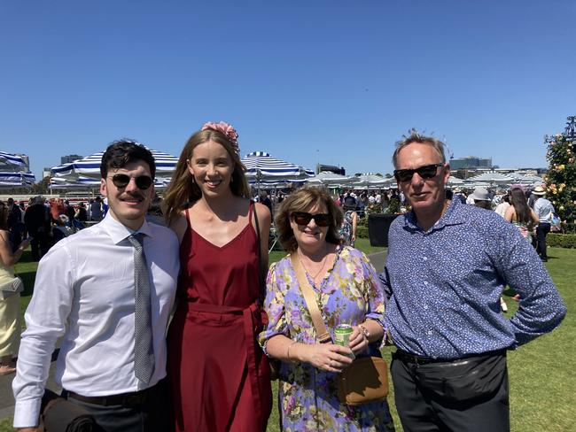 Peter Vallekoop, Maddy Vallekoop, Karen Berry and Lachlan Treloar