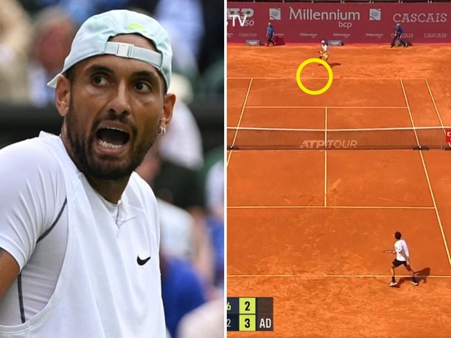 Kyrgios blows up at umpiring controversy