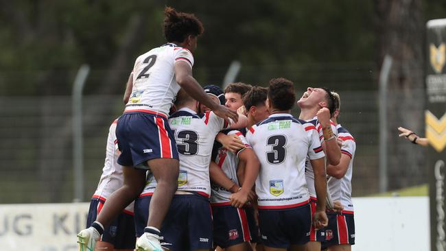 The Roosters have won through to the grand final. Picture: Sue Graham