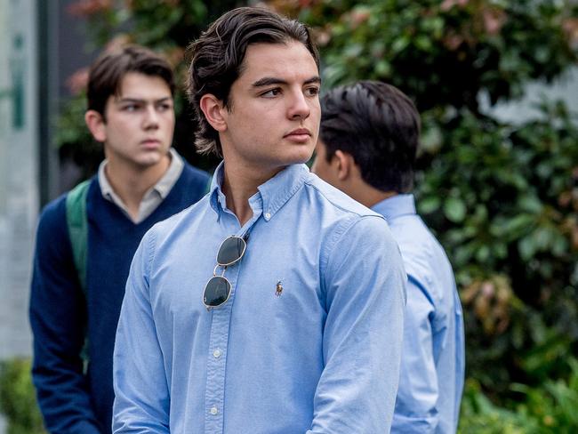 Rohan Brown wants students back in their Trinity uniforms. Picture: Jake Nowakowski