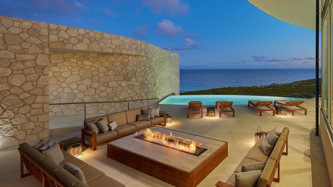 Jump on in to the new pool area at The Southern Ocean Lodge. Photography by George Apostilidis.