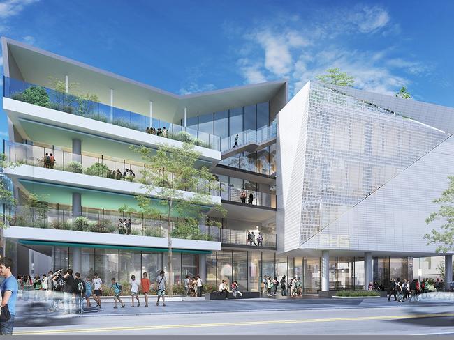 The Victorian Building Authority has unveiled plans for the new Prahran High School. The school will be Melbourne's first vertical school and is due to open term 1 2019. PIC Victorian Building Authority