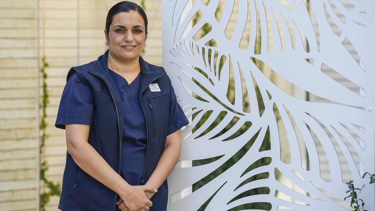 Despite being a nurse for many years Ms Kaur is not desensitised to death saying if a patients death doesn’t hurt she isn’t in the right place. Pic Roy Vandervergt