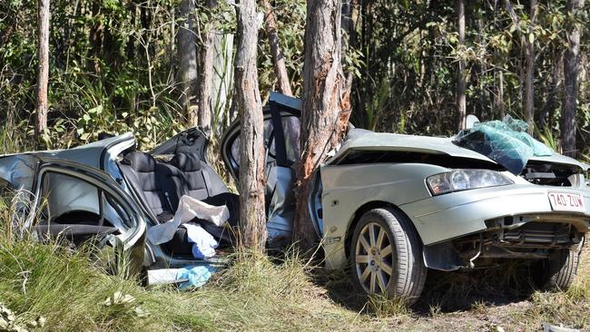 A man has been involved in a nightmare crash on an increasingly notorious stretch of the Bruce Highway between the Cassowary Coast town and Ingham. Picture: CAMERON BATES