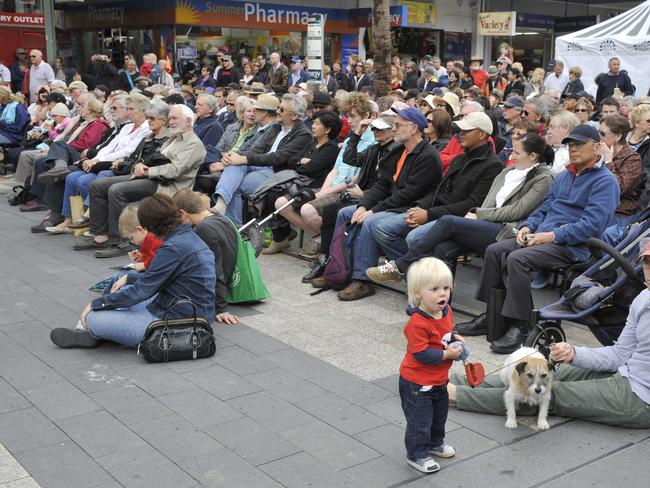 The Manly Jazz festival in 2010. Picture: Martin Lange