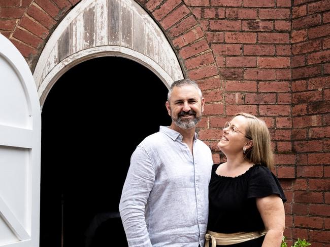 Shane and Anne Brereton of Grayling's Gift. Picture: Mel Savage Photography