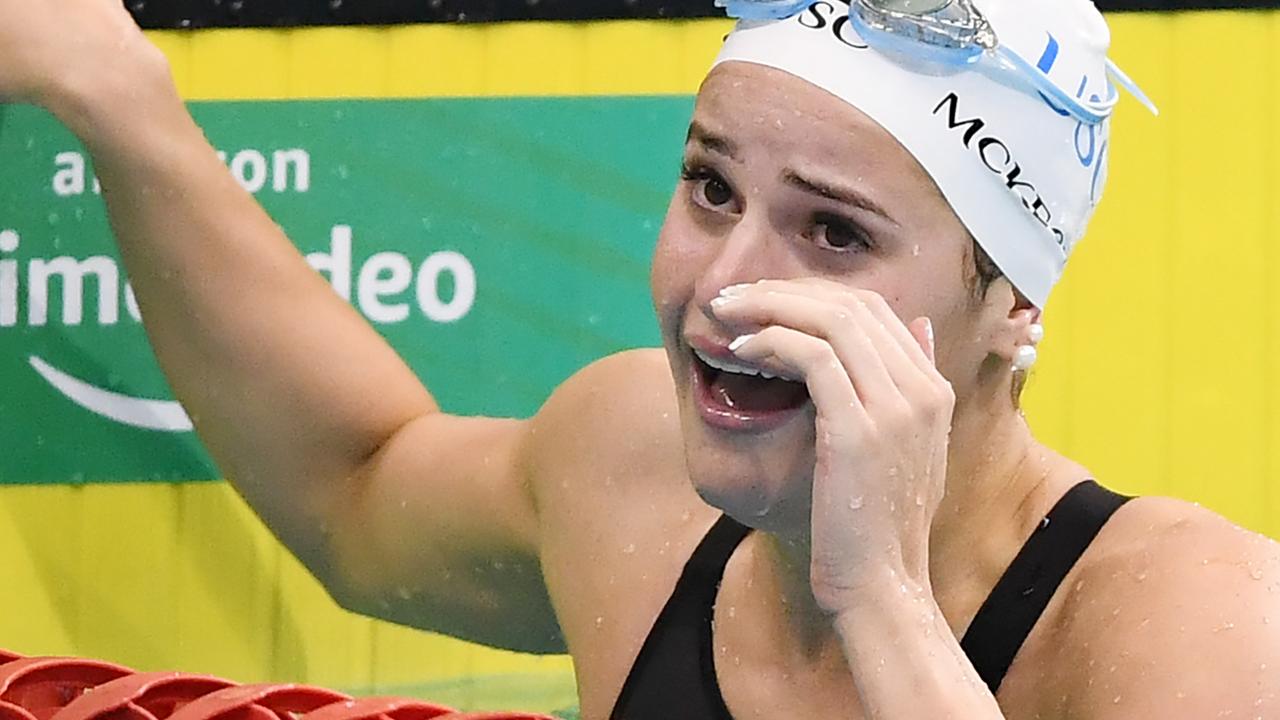 Kaylee Mckeown Smashes 100m Backstroke World Record At Australian Trials Daily Telegraph