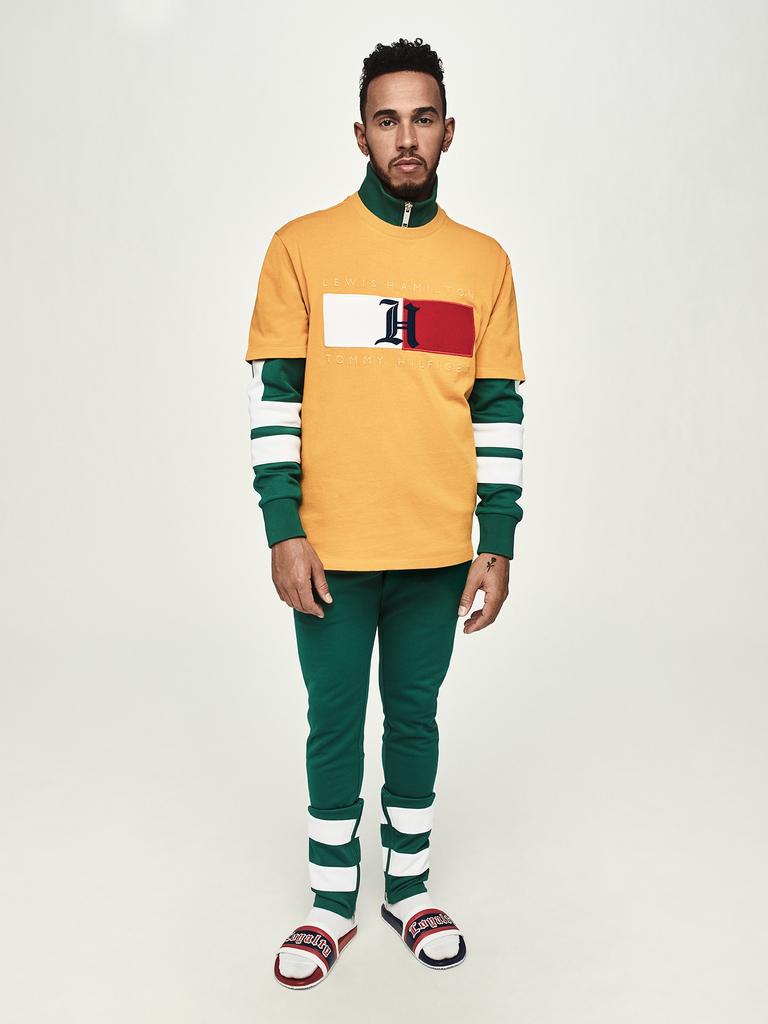 Not sure this retro look from Tommy Hilfiger ever really became a trend.