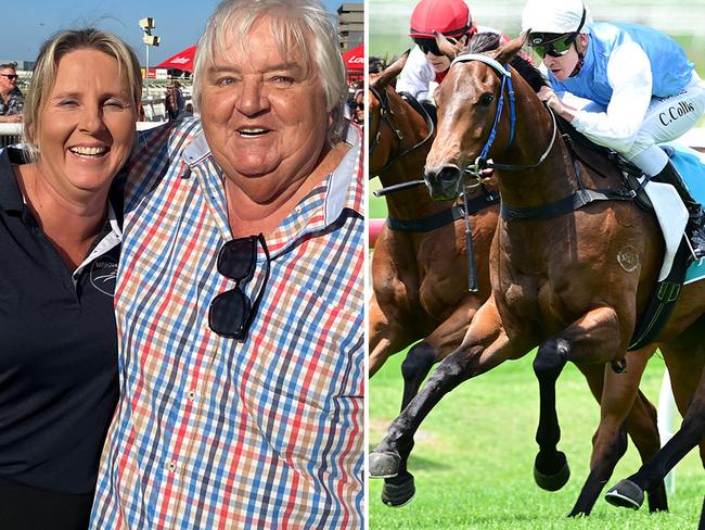 Trainer Donna Stanbridge and owner Mike Crooks are hoping to cause a Magic MIllions boilover with Secret Sort.