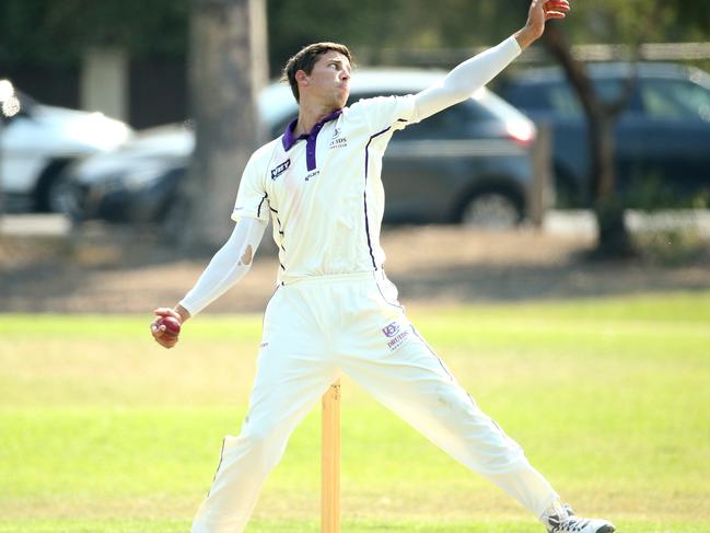 Micky Hay in action for Druids. Picture: Hamish Blair