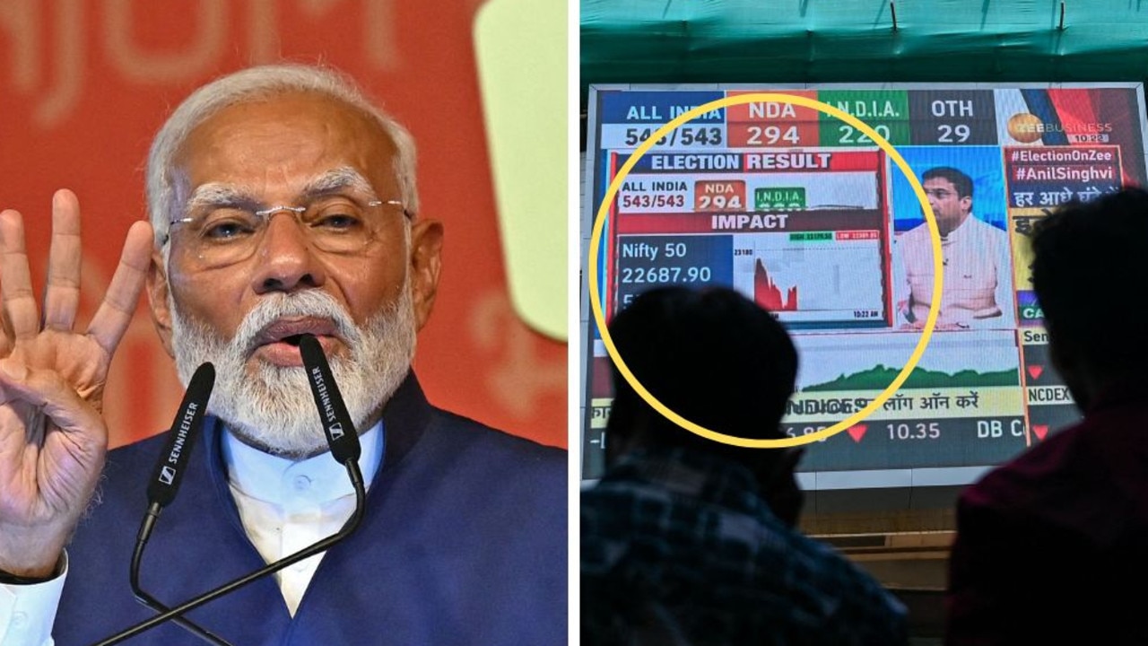 Share market plunges in India after Narendra Modi’s shock election result