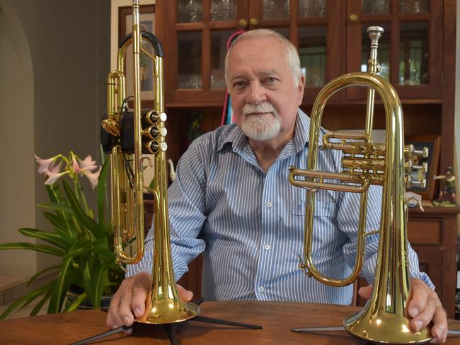 Les Nicholson has been involved in local jazz for decades