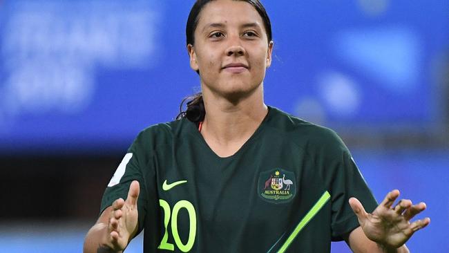 Sam Kerr is disappointed with the scheduling of the World Cup final.