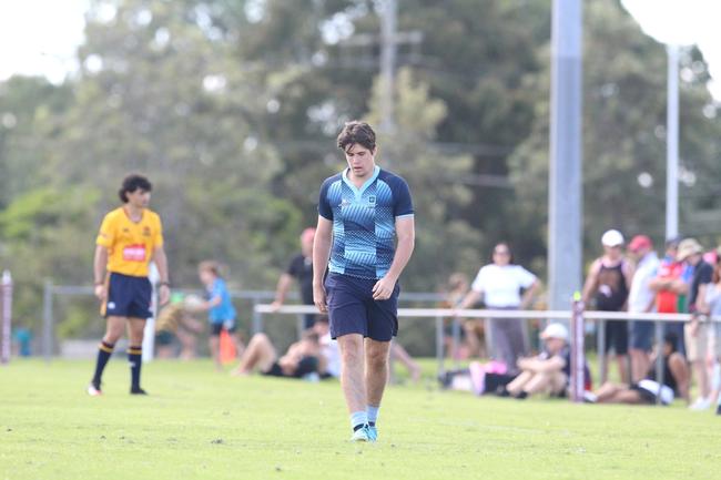 Ballymore Cup rugby action at the Albany Creek Brumbies Junior Rugby Union Club on Friday, April 12, 2024.
