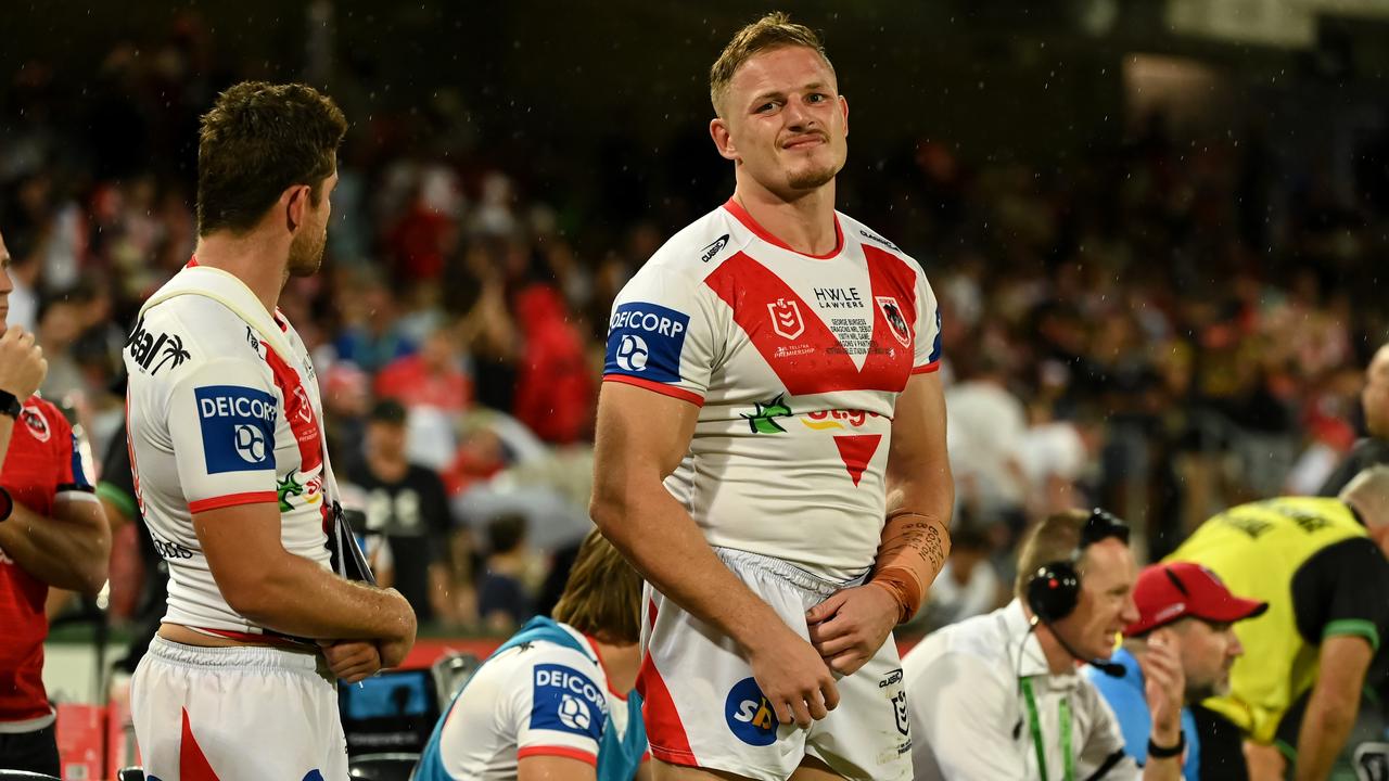 The Dragons have parted ways with George Burgess. Picture: NRL Images