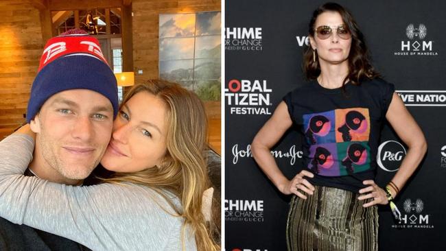 Tom Brady, Gisele Bundchen and Bridget Moynahan made quite the love triangle. Photo: Getty, Instagram.