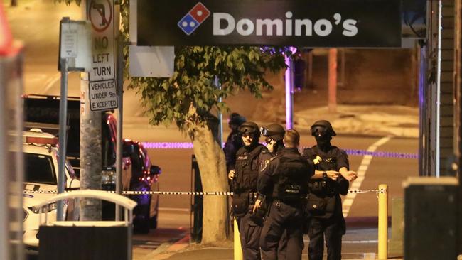 The 21-year-old has told of his horror ordeal, which saw him shot in the chest and hand during a robbery at a pizza restaurant. Picture: Steve Tyson