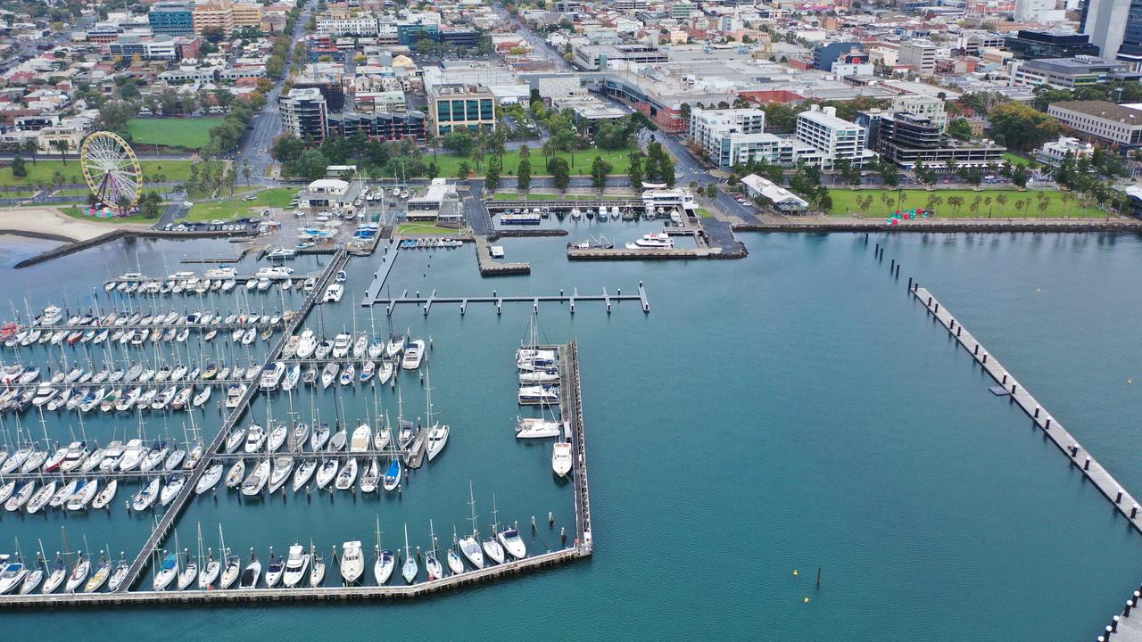 The newly redeveloped Geelong Waterfront