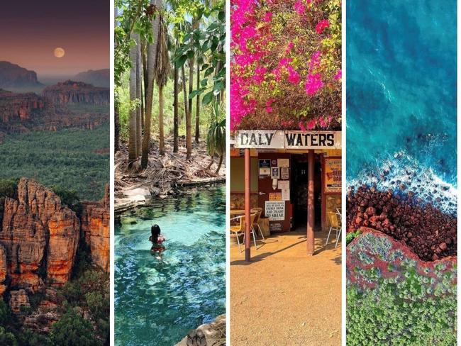 Tourism NT has revealed its top ten re-shared Instagram posts of the Northern Territory in 2022. Pictures: Supplied