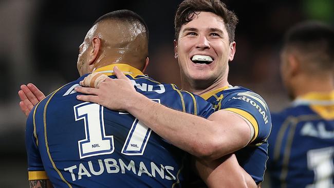 Mitchell Moses has a chance for revenge against his former coach Ivan Cleary. Picture: Cameron Spencer/Getty Images