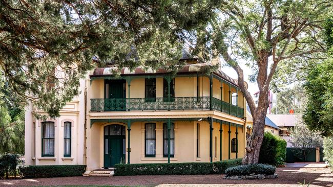 Heritage-listed Willow Grove at Phillip St, Parramatta. Picture: Monique Harmer