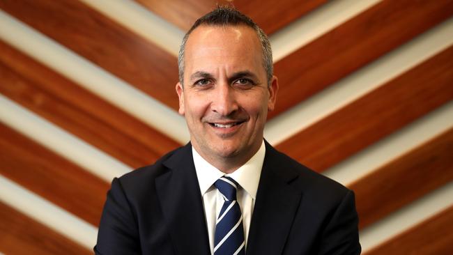 Andrew Abdo is excited by the challenge as CEO of the NRL. Picture: Phil Hillyard