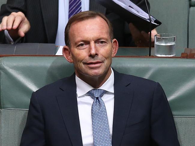 Will Tony Abbott raise the issue or even mount a challenge if Mr Turnbull continues to lose in the polls? It’s unlikely. Picture Kym Smith