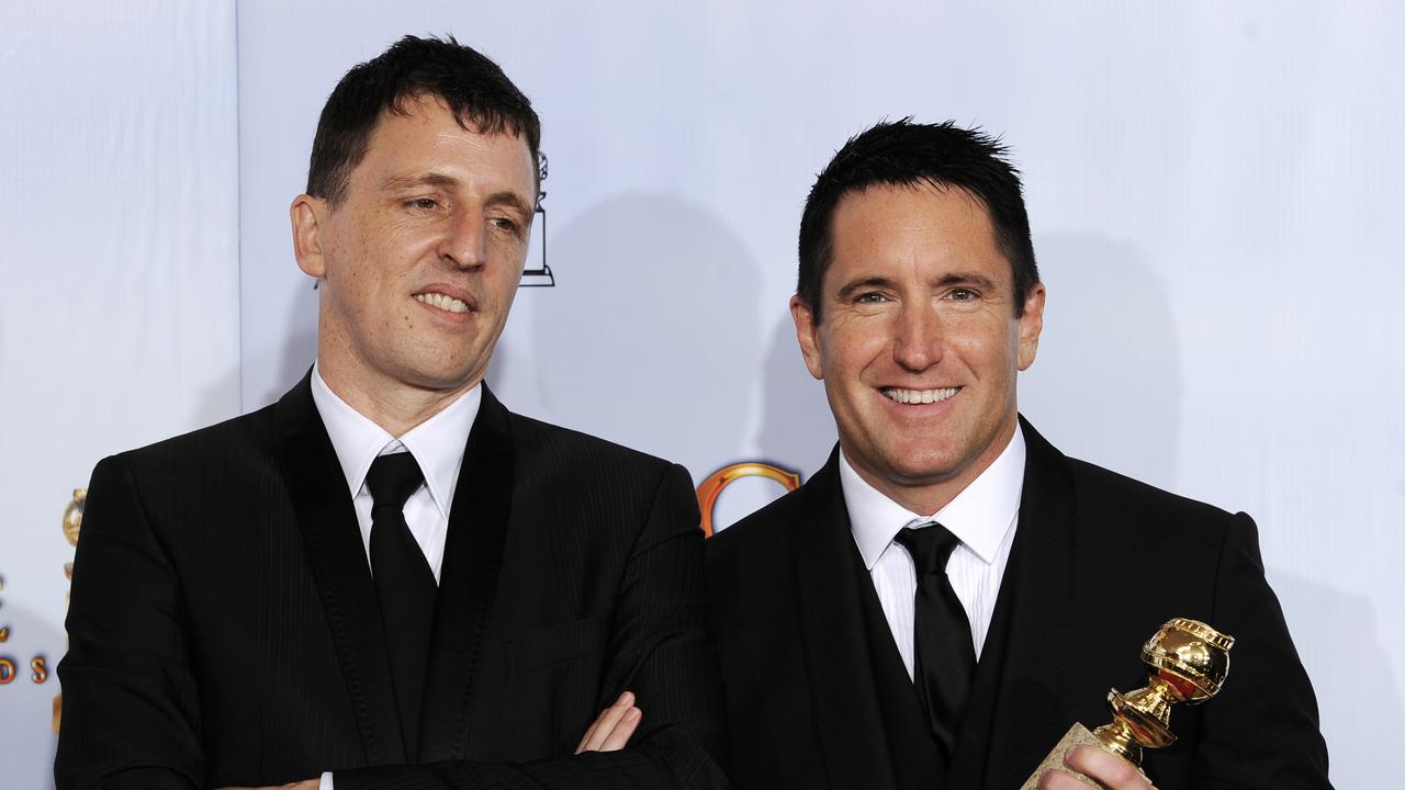 Composers Trent Reznor and Atticus Ross of NIN have worked on films including <i>The Social Network </i>and <i>The Girl With the Dragon Tattoo</i> in the past. Picture: AP